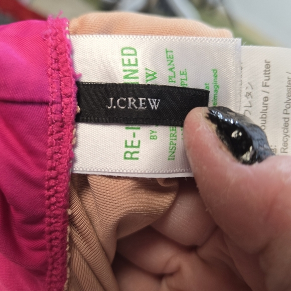 J Crew Ruffle Scoop One Piece BF169 Swimsuit - Picture 6 of 12